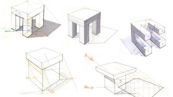 Architecture design drawing, Architecture design sketch, Architecture  drawing sketchbooks